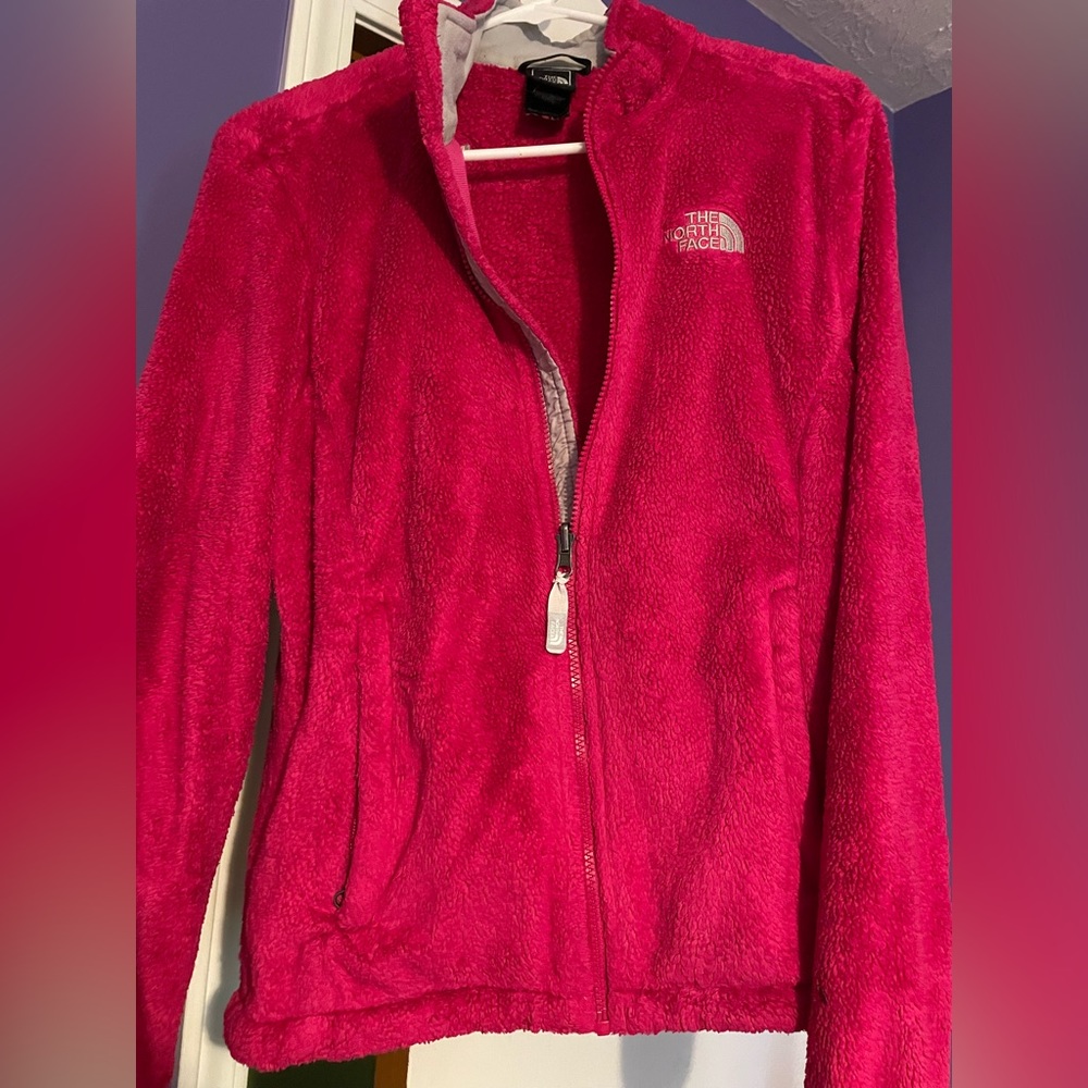 The North Face zip up sweater